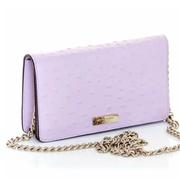 NWT Kate Spade Ostrich Crossbody - Picture 1 of 3